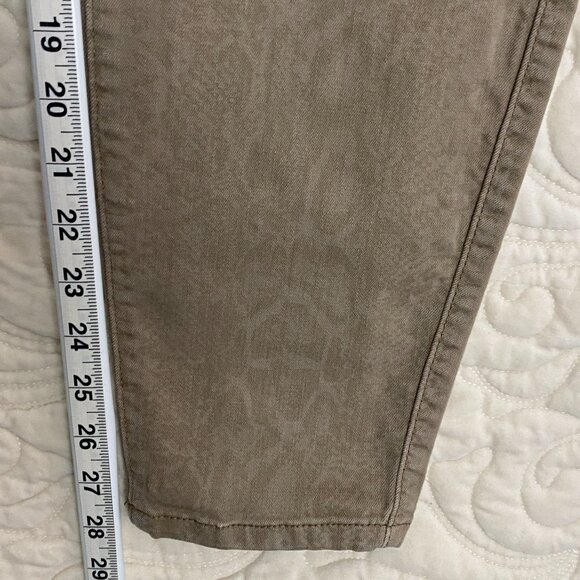 Torrid Jeggings Snakeskin Beige Size 20 Regular - Picture 10 of 11